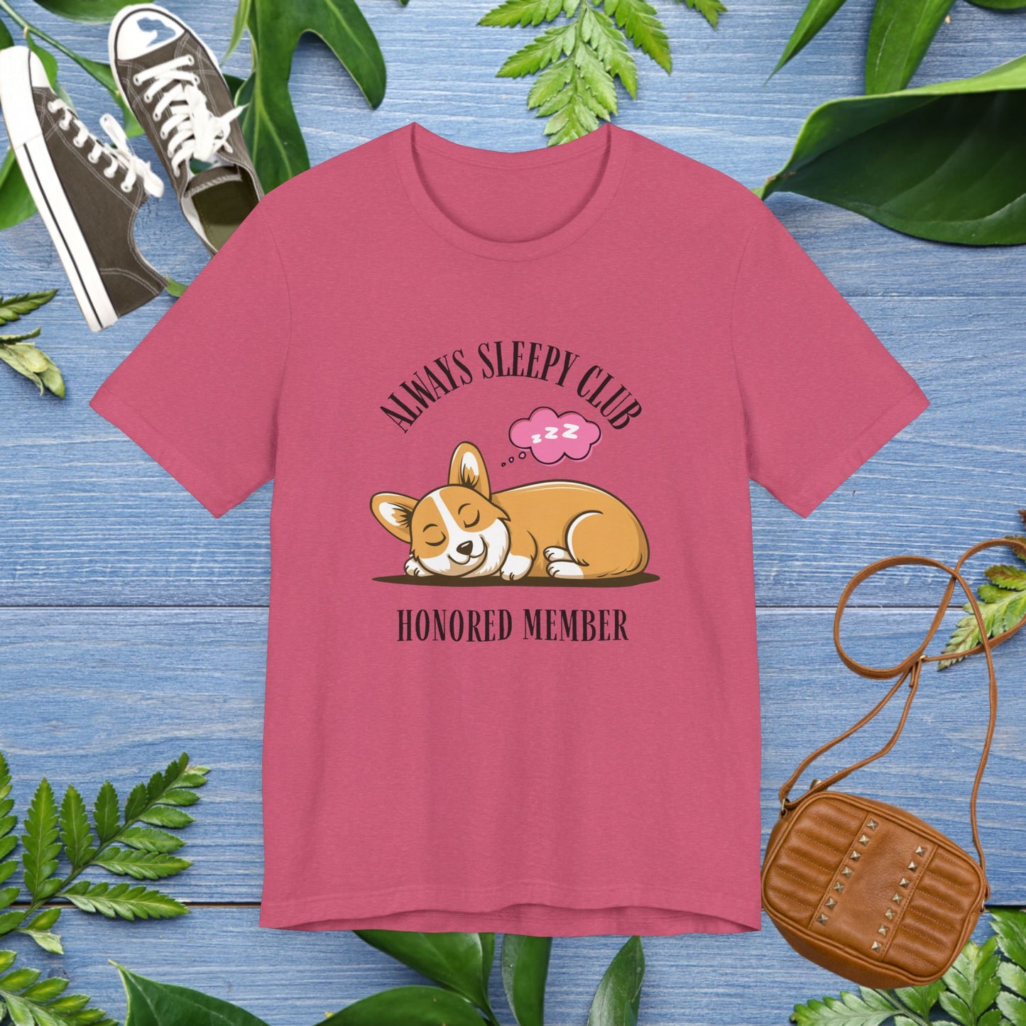 Always Sleepy Club Honored Member Unisex T-Shirt - furevermama