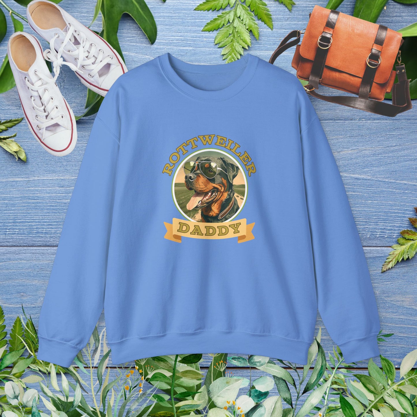 Rottweiler Daddy Sweatshirt - furevermama
