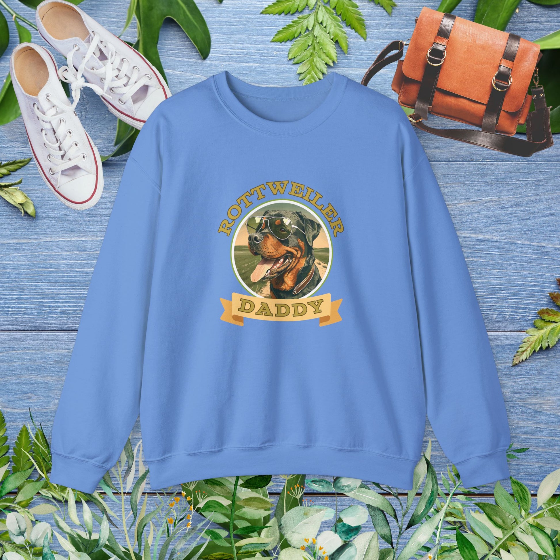 Rottweiler Daddy Sweatshirt - furevermama
