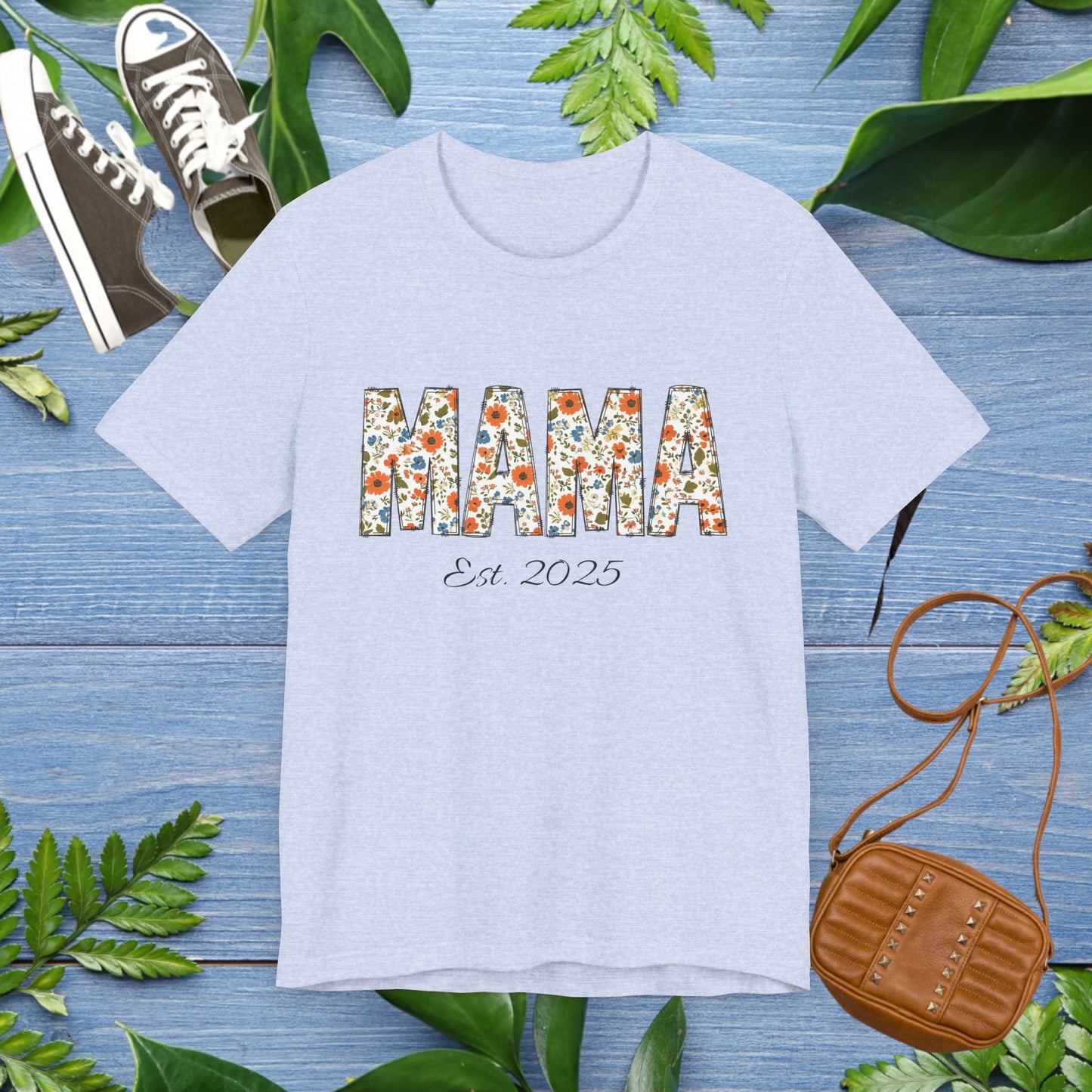 Personalised Mama T-Shirt - Est Year Unisex Tee