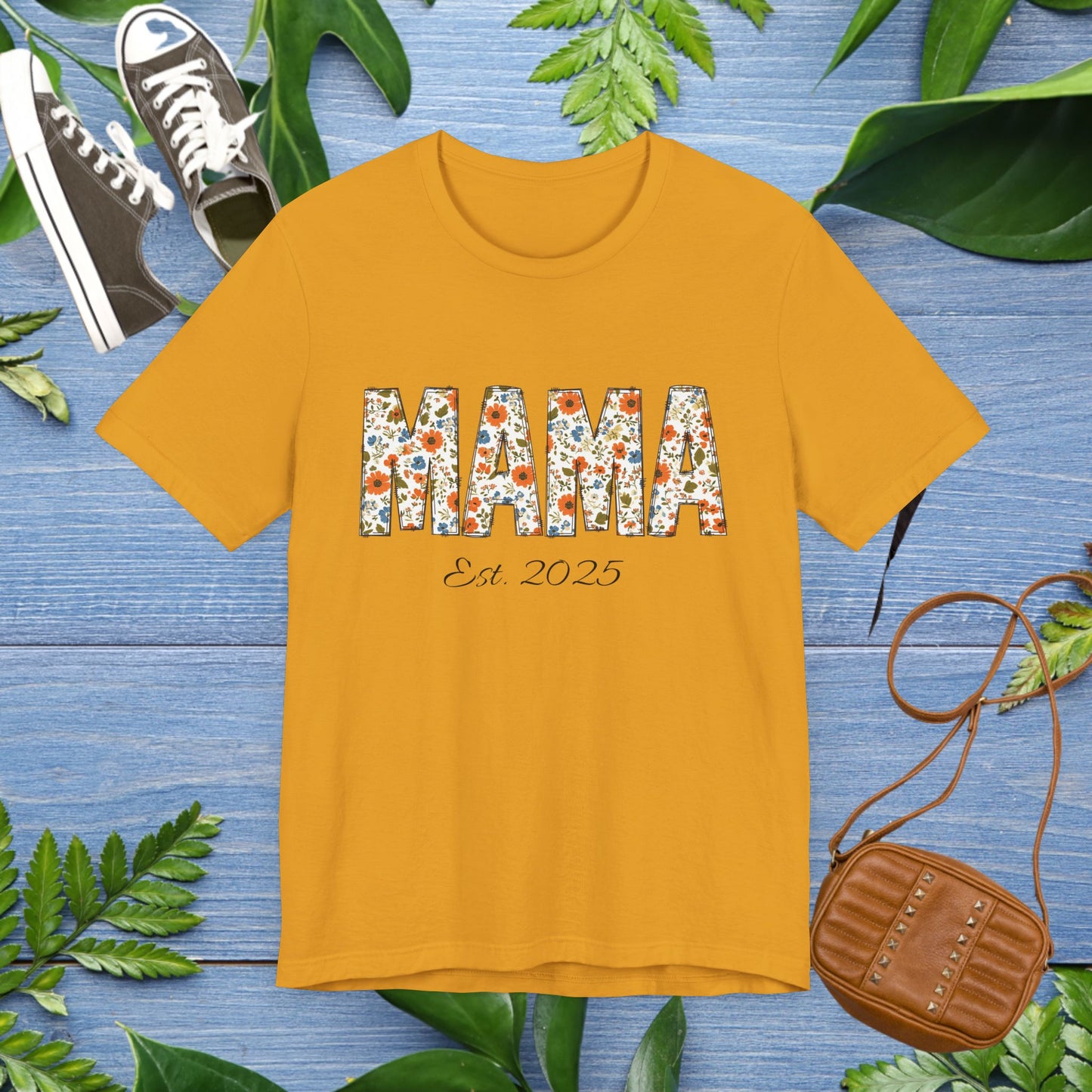 Personalised Mama T-Shirt - Est Year Unisex Tee