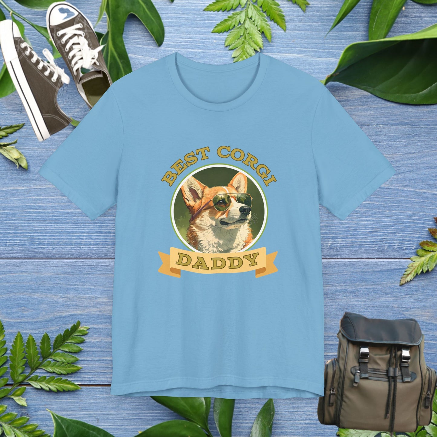 Best Corgi Daddy T-Shirt - furevermama