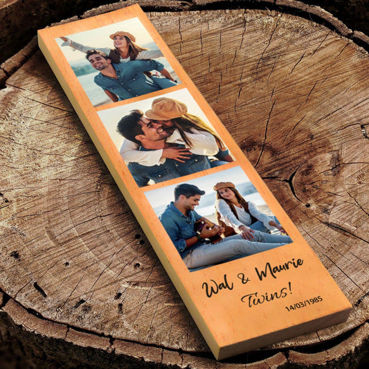 Custom Photo on Wood - Photo Gift for Family and friends - furevermama