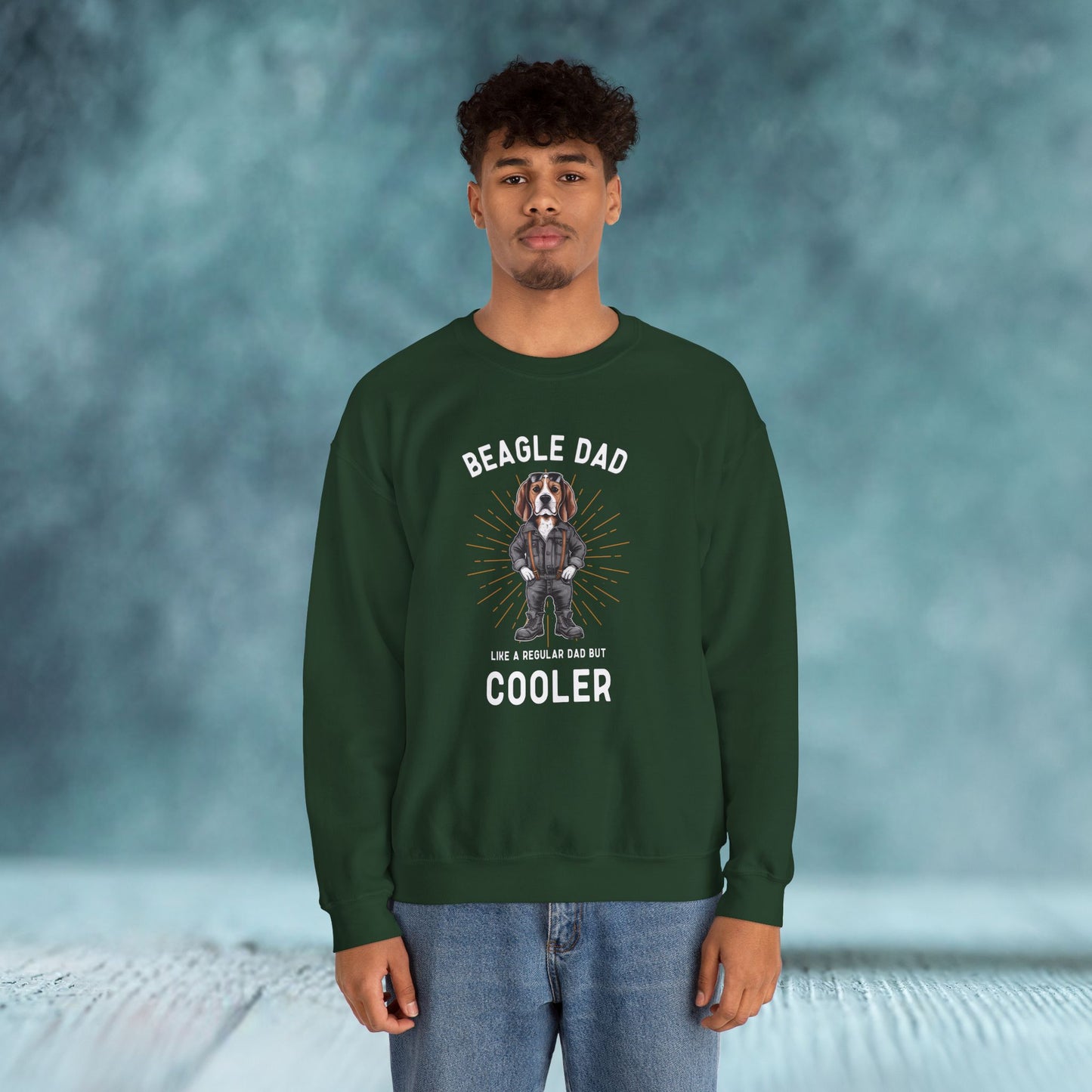 Cooler Beagle Dad Sweatshirt - furevermama