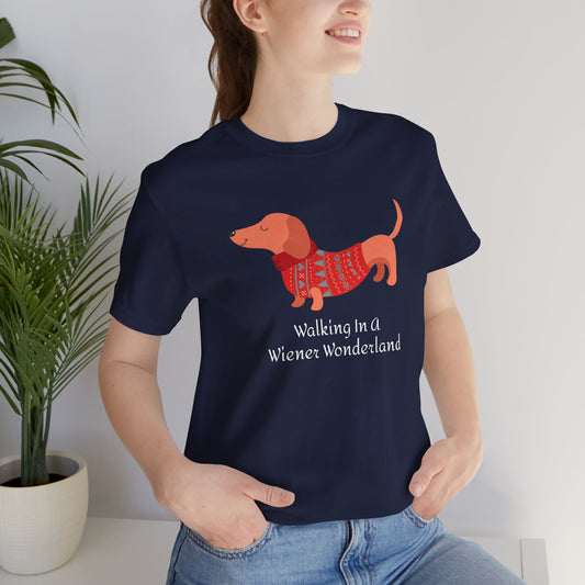 Walking Dachshund T-Shirt - furevermama