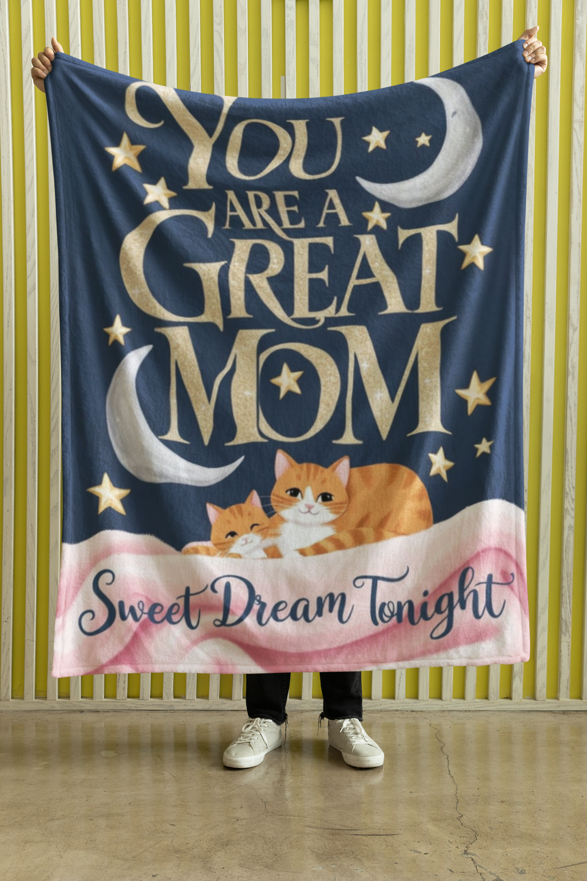You Are A Great Mom Velveteen Plush Blanket - furevermama