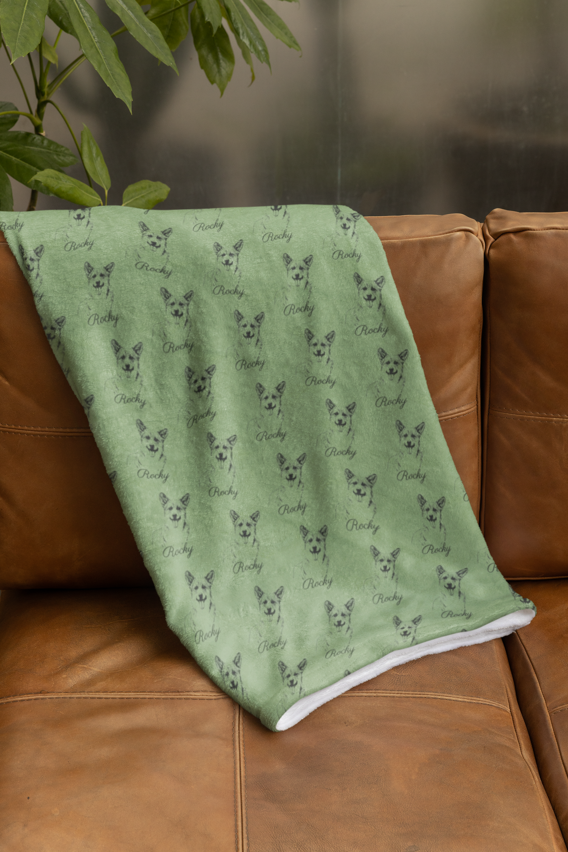Custom Pet Sketch Velveteen Plush Blanket - furevermama