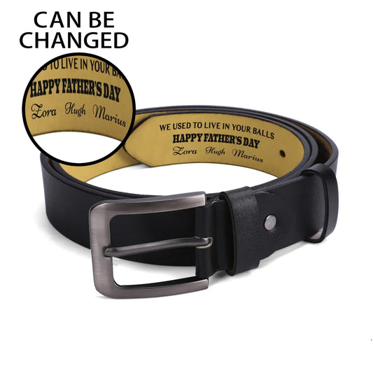Happy Father's Day Personalised Belt 