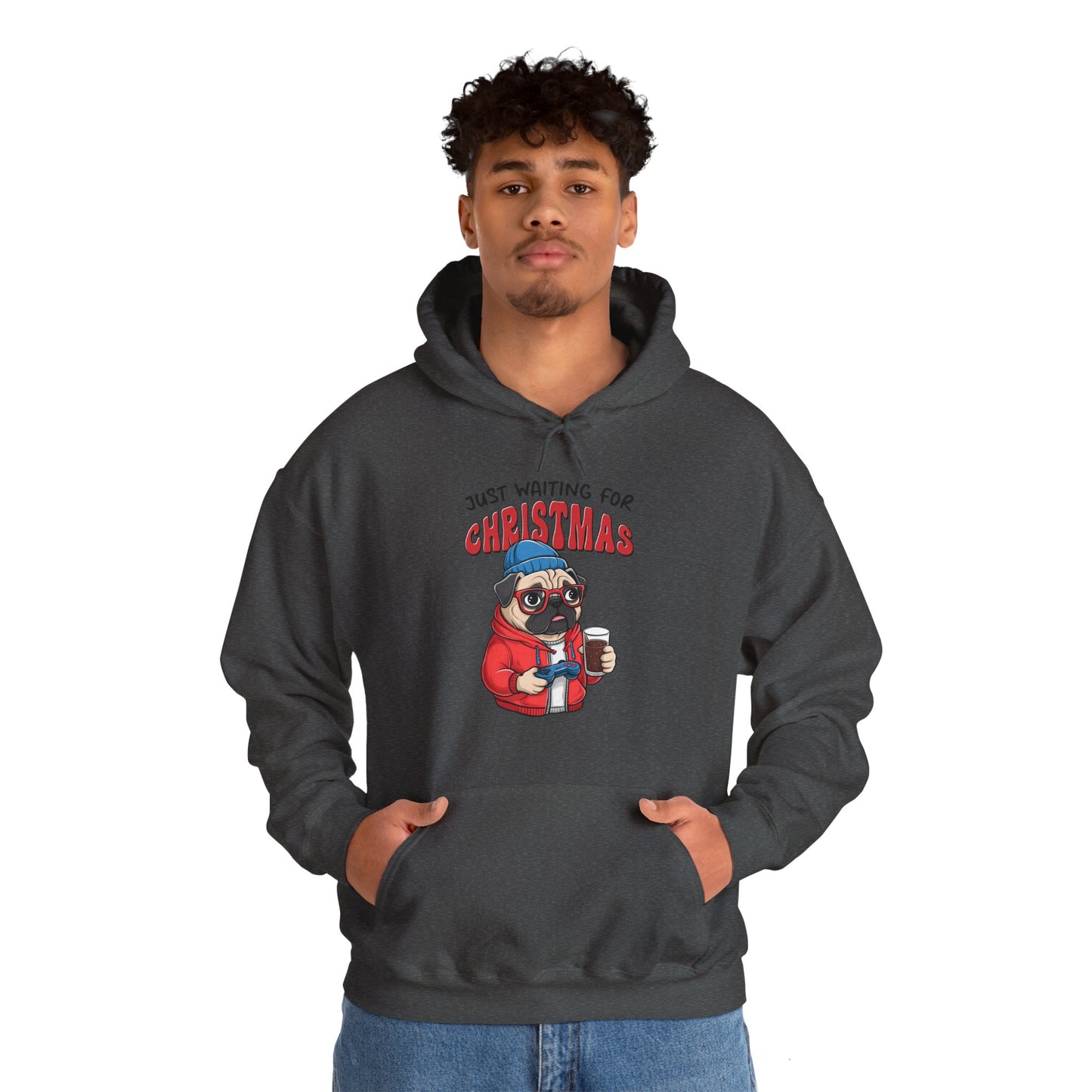 Just Waiting For Christmas Unisex Hoodie - furevermama