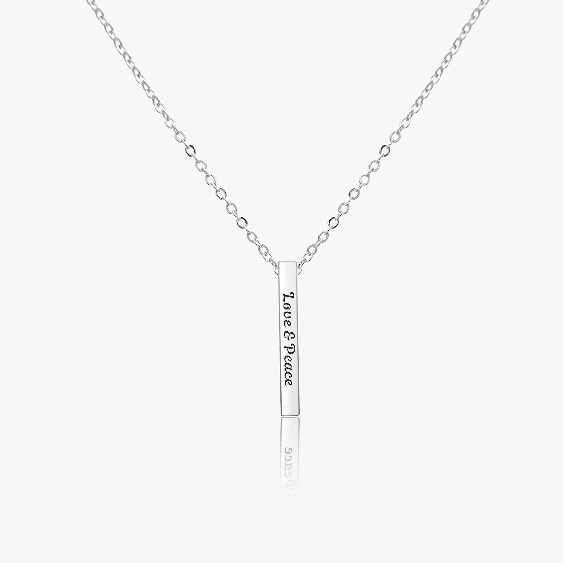 Classic Rectangle Pendant Necklace - Timeless Elegance - furevermama