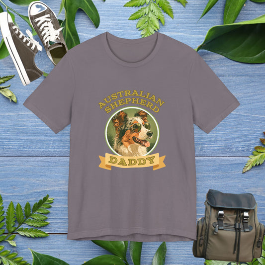 Best Australian Shepherd Daddy T-Shirt - furevermama