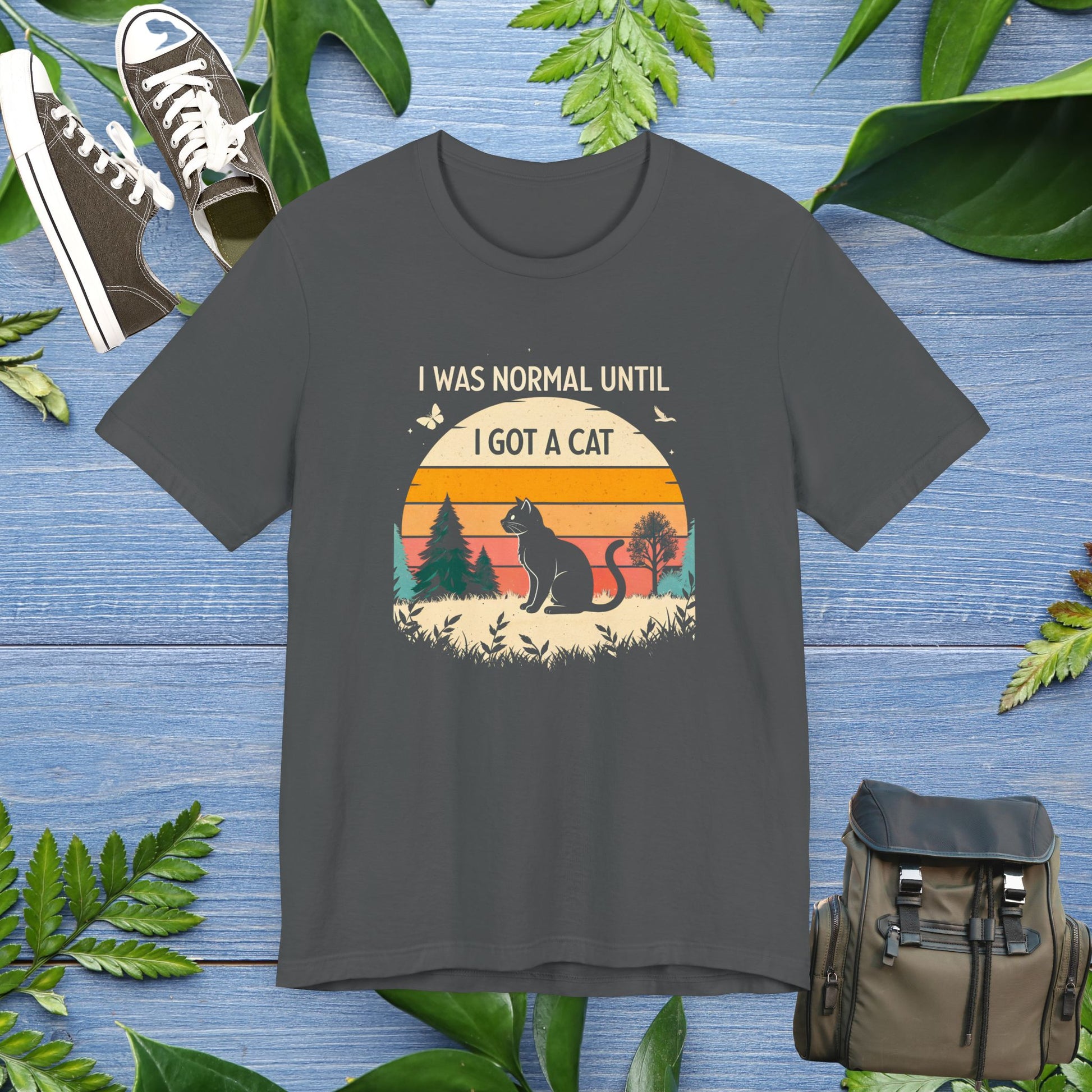 I Was Normal Until I Got A Cat Unisex T-Shirt - furevermama