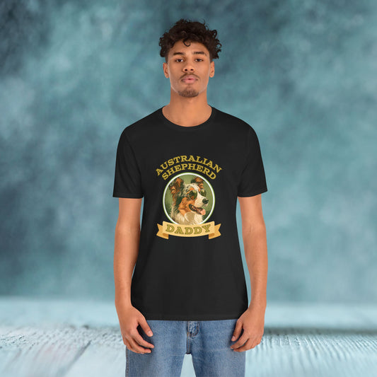 Best Australian Shepherd Daddy T-Shirt - furevermama