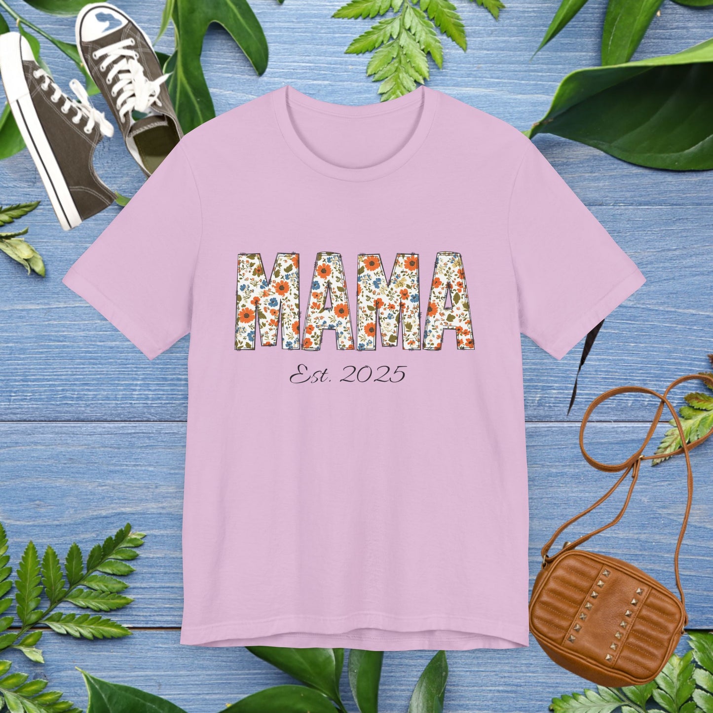 Personalised Mama T-Shirt - Est Year Unisex Tee