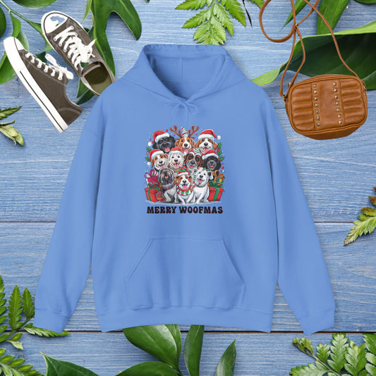 Merry Woofmas Unisex Hoodie - furevermama