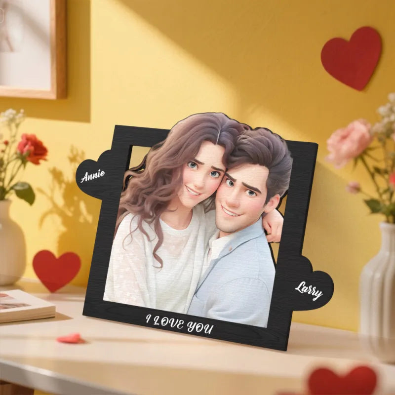 Funny Personalized Cartoon Style Photo Frame