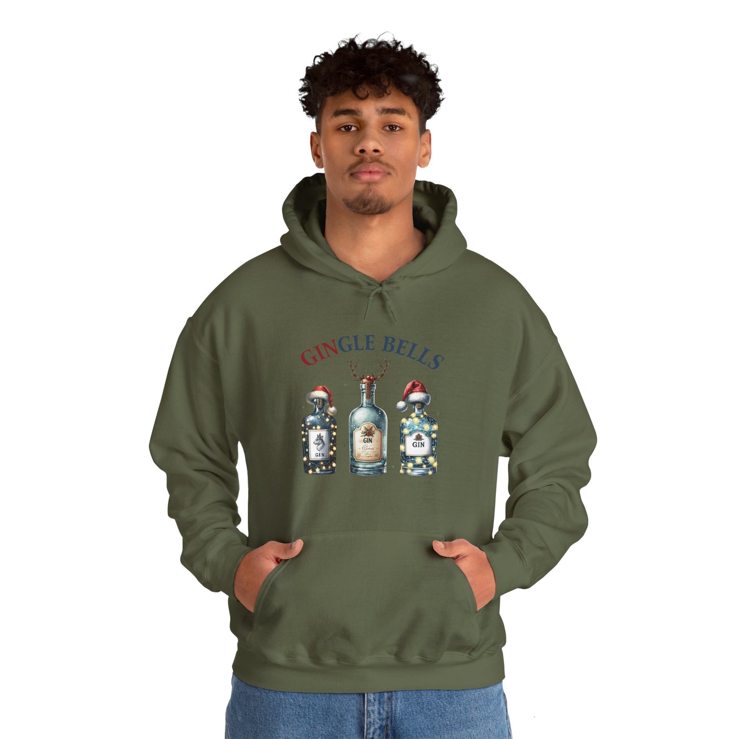 Gingle Bells Unisex Christmas Hoodie - furevermama