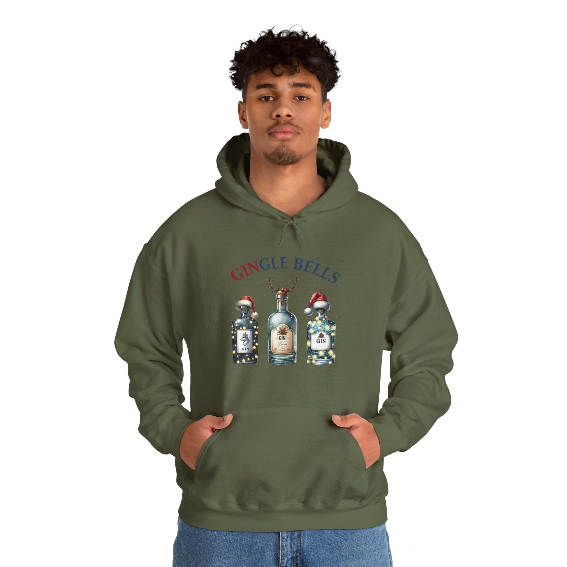 Gingle Bells Unisex Christmas Hoodie - furevermama