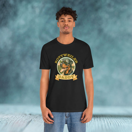 Best Rottweiler Daddy T-Shirt - furevermama