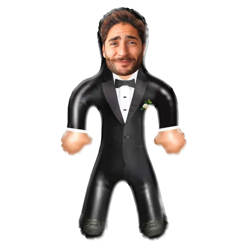 Personalized Groom Blow Up Dolls - Unique Wedding Gifts - Bachelorette Party Supplies - furevermama
