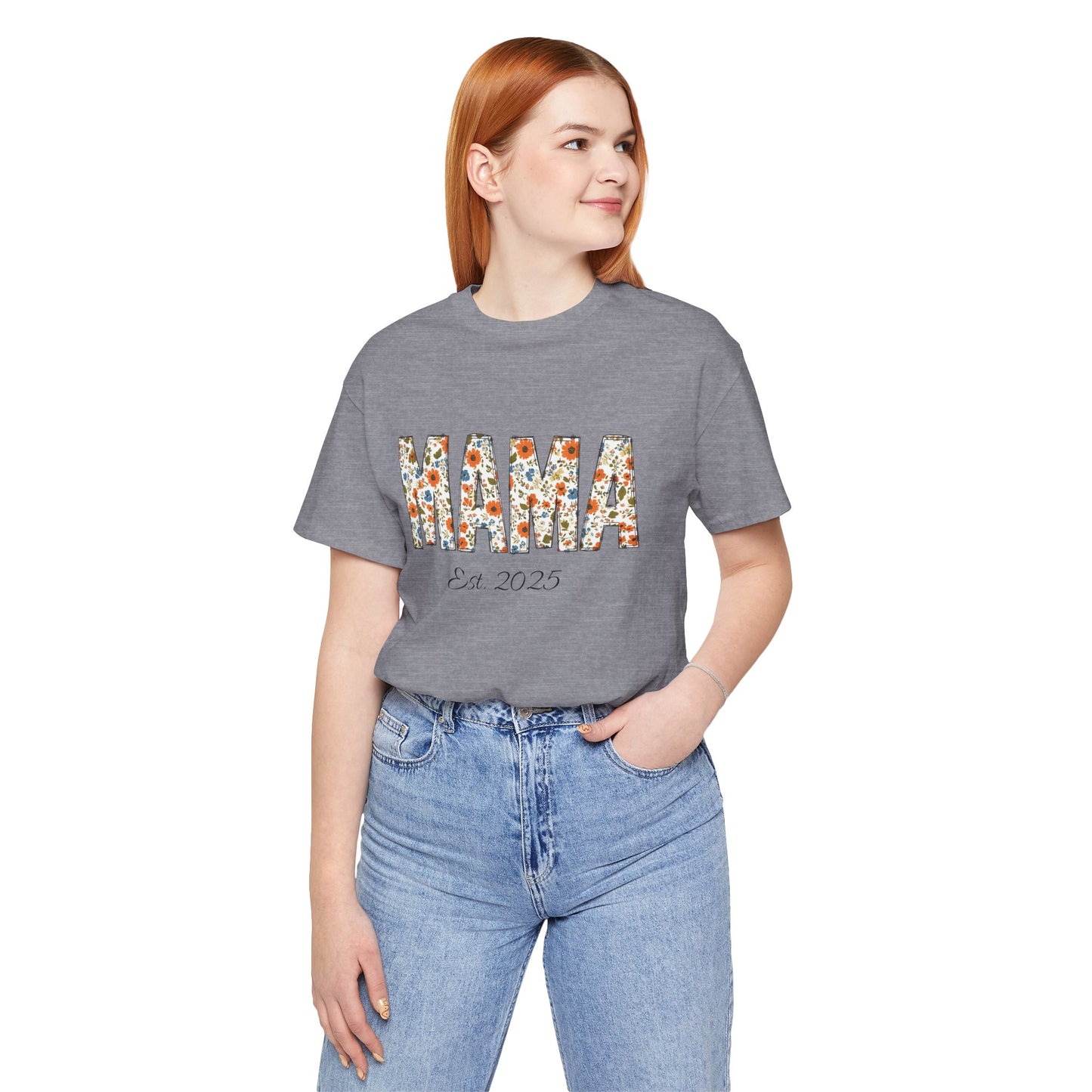 Personalised Mama T-Shirt - Est Year Unisex Tee