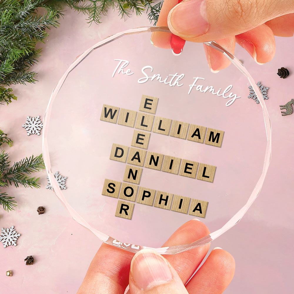 Personalized Christmas Ornament - Christmas Tree Decoration - Personalised Tree Decorations