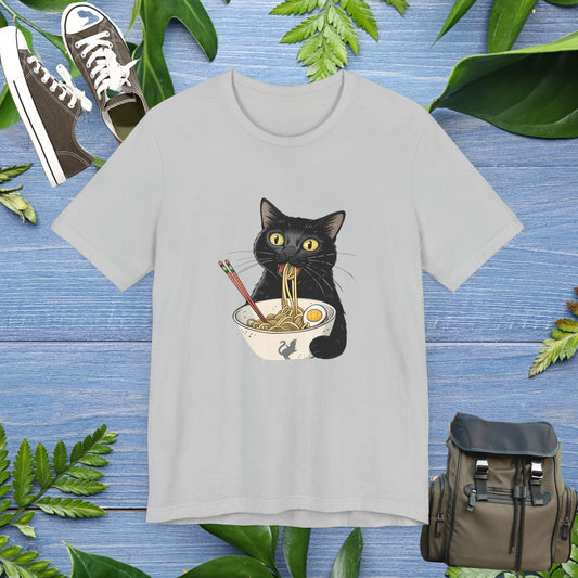 Cat Eating My Ramen T-Shirt - furevermama