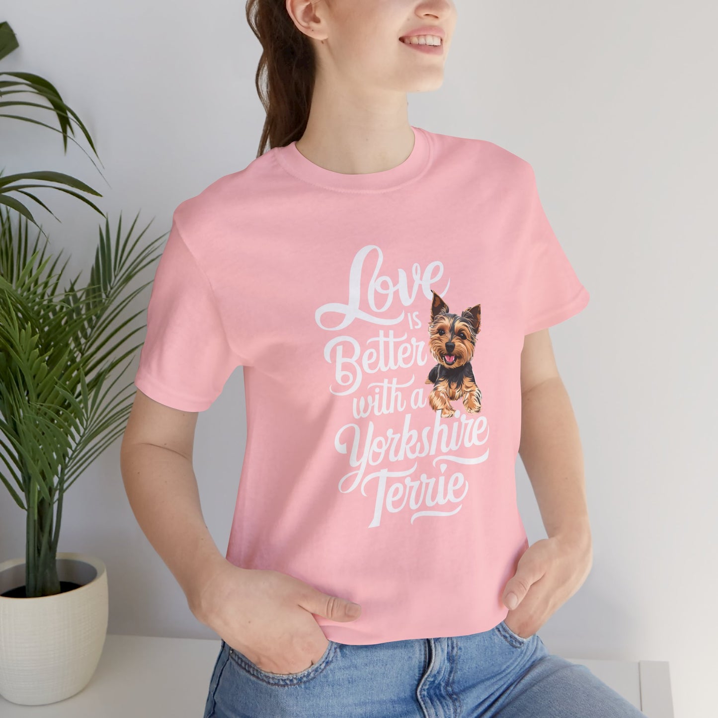 Life Is Better With A Terrie Yorkshire Unisex T-Shirt - furevermama