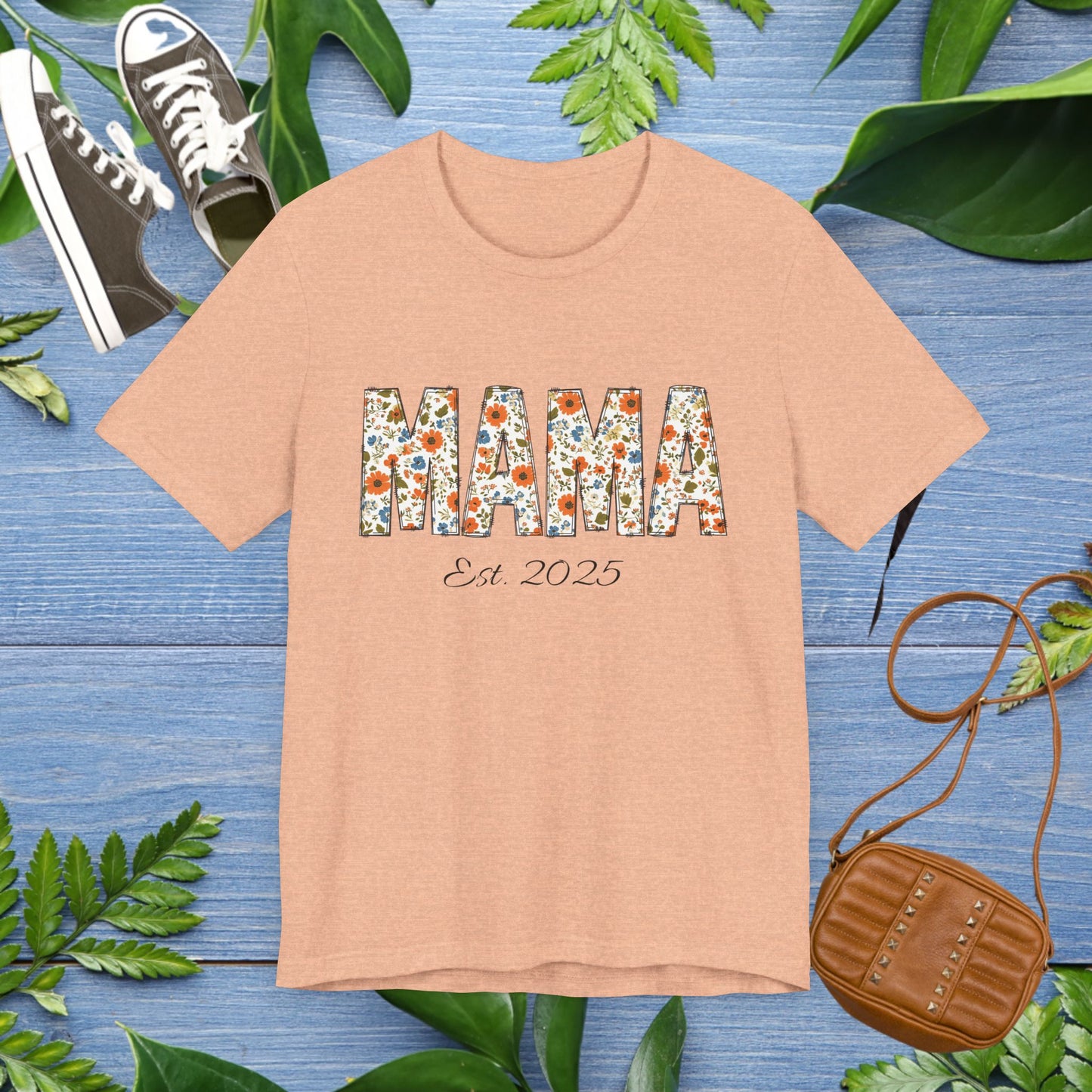 Personalised Mama T-Shirt - Est Year Unisex Tee