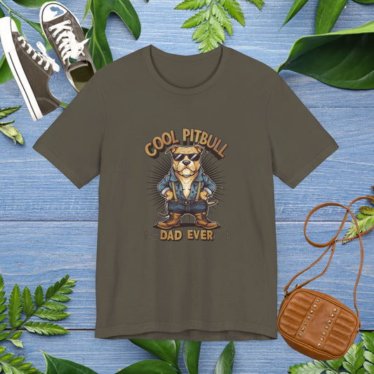 Pitbull Dad T-Shirt - furevermama