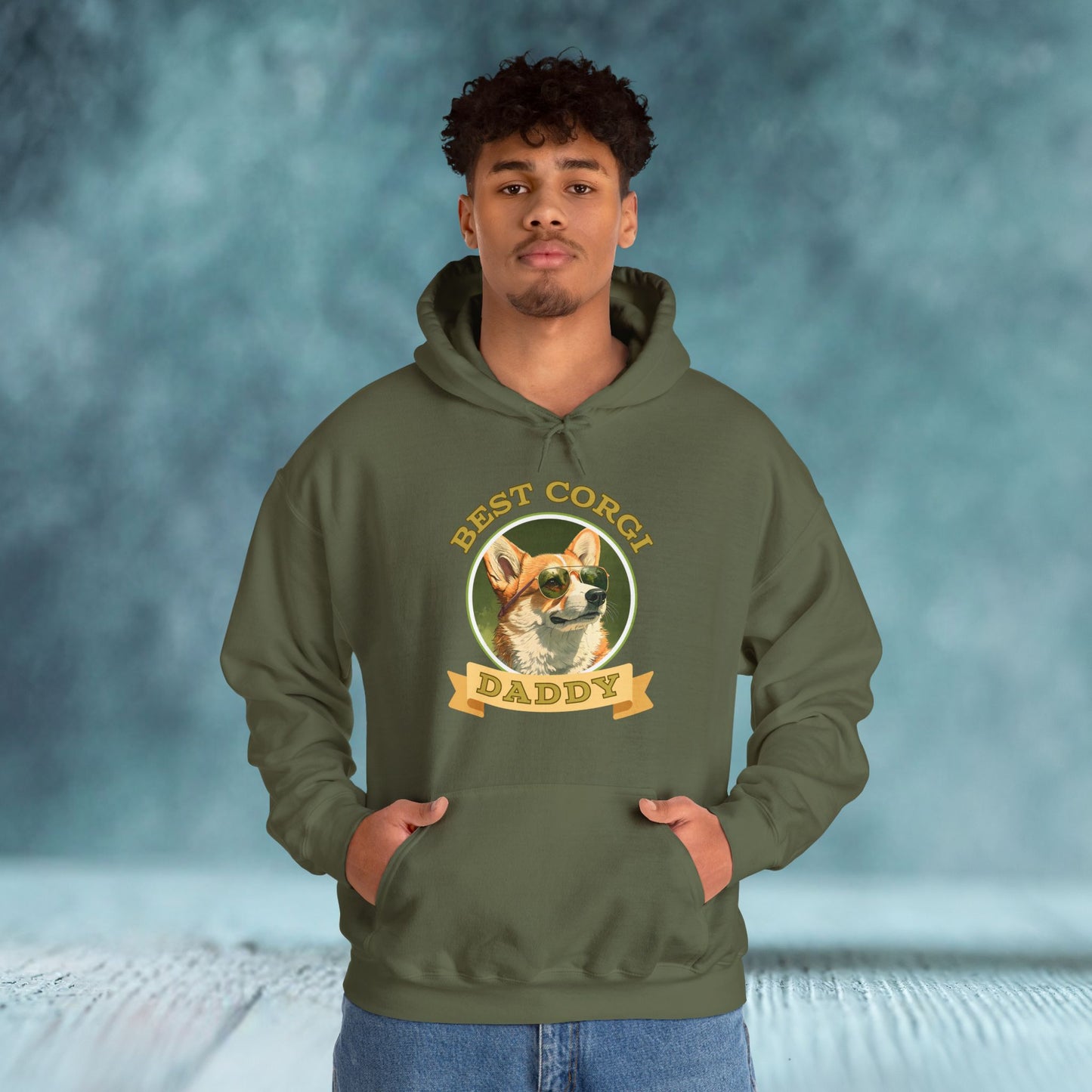 Best Corgi Daddy Hoodie - furevermama