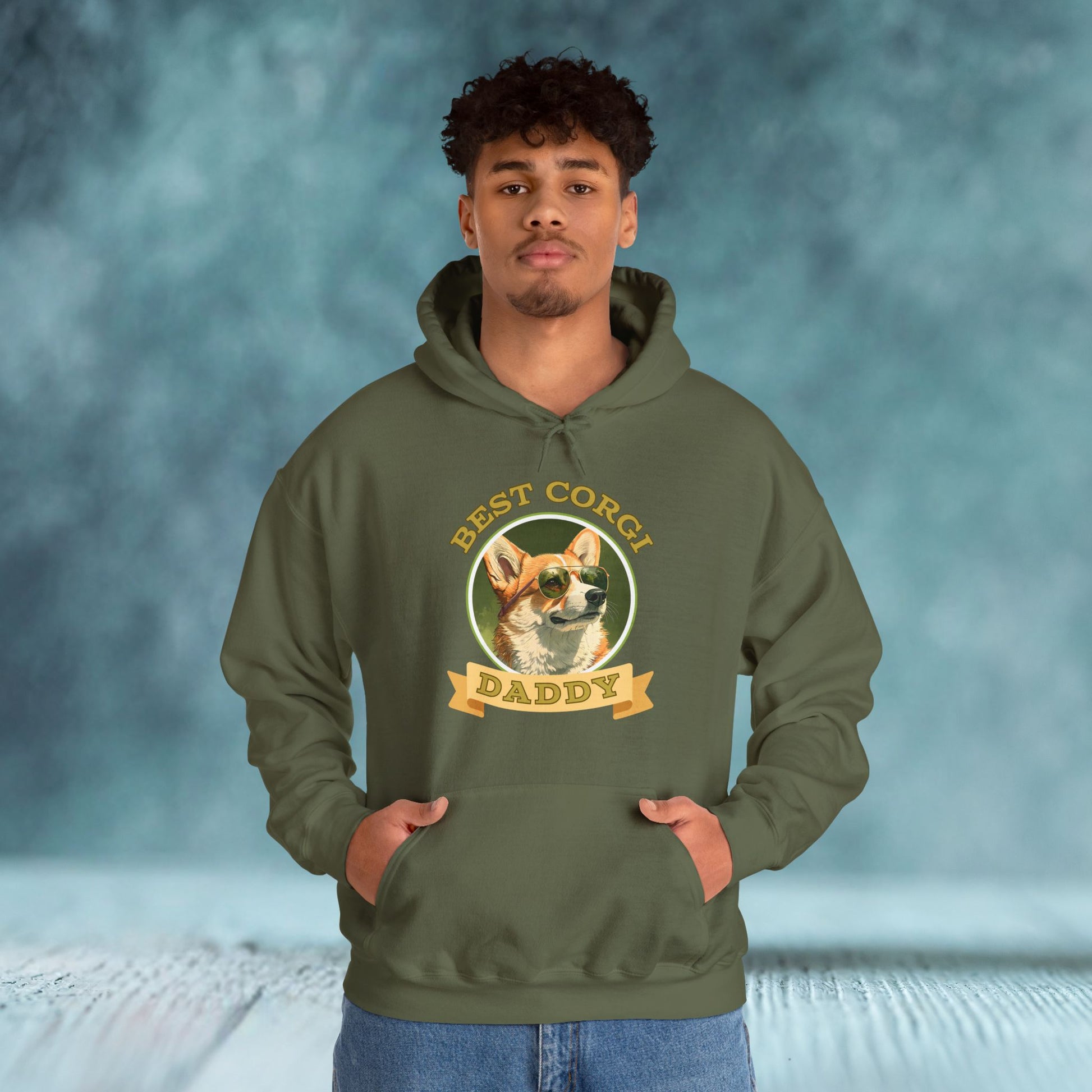 Best Corgi Daddy Hoodie - furevermama