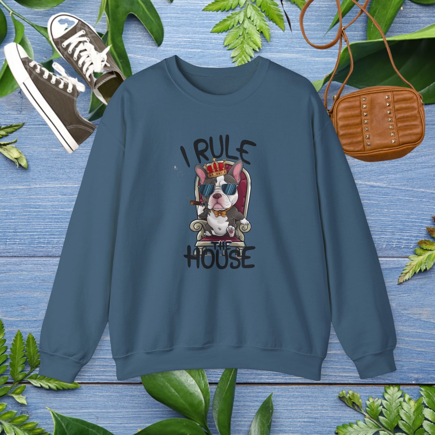 Frenchie Ruler Sweatshirt - furevermama