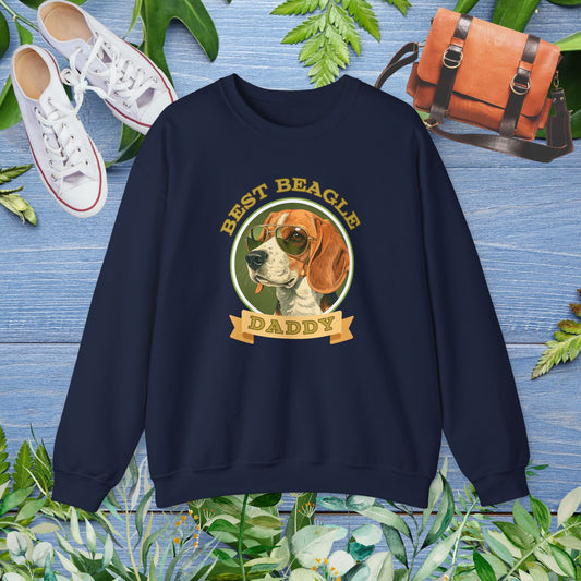Best Beagle Daddy Sweatshirt - furevermama