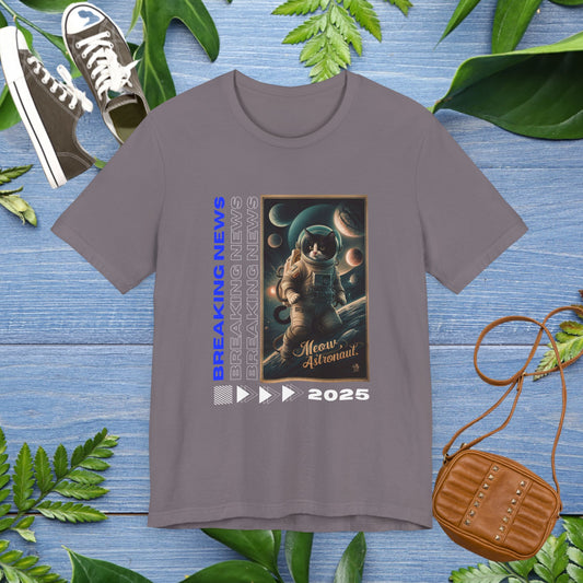 Astronaut Breaking News Unisex T-Shirt - furevermama