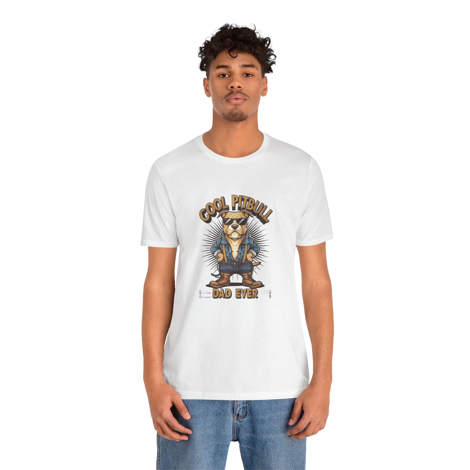 Pitbull Dad T-Shirt - furevermama