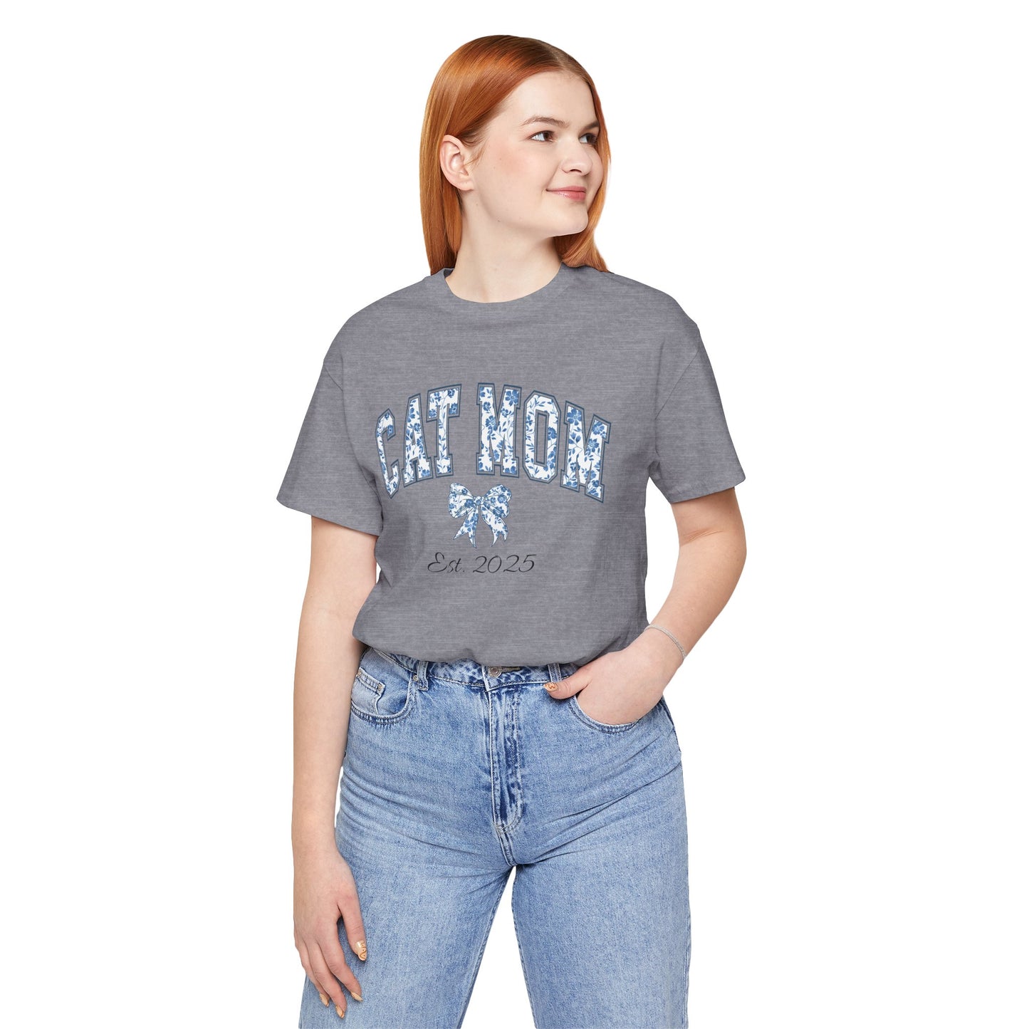 Cat Mom Personalized T-Shirt