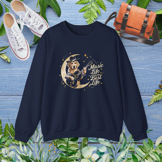 Music Life Is the Best Life Sweatshirt - furevermama