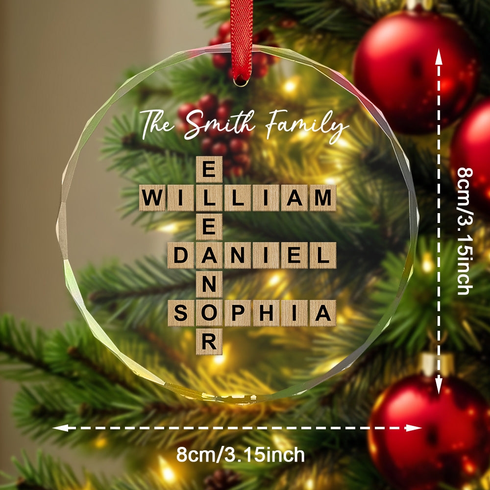 Personalized Christmas Ornament - Christmas Tree Decoration - Personalised Tree Decorations