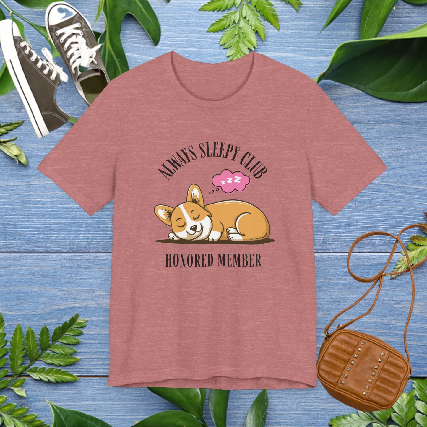 Always Sleepy Club Honored Member Unisex T-Shirt - furevermama