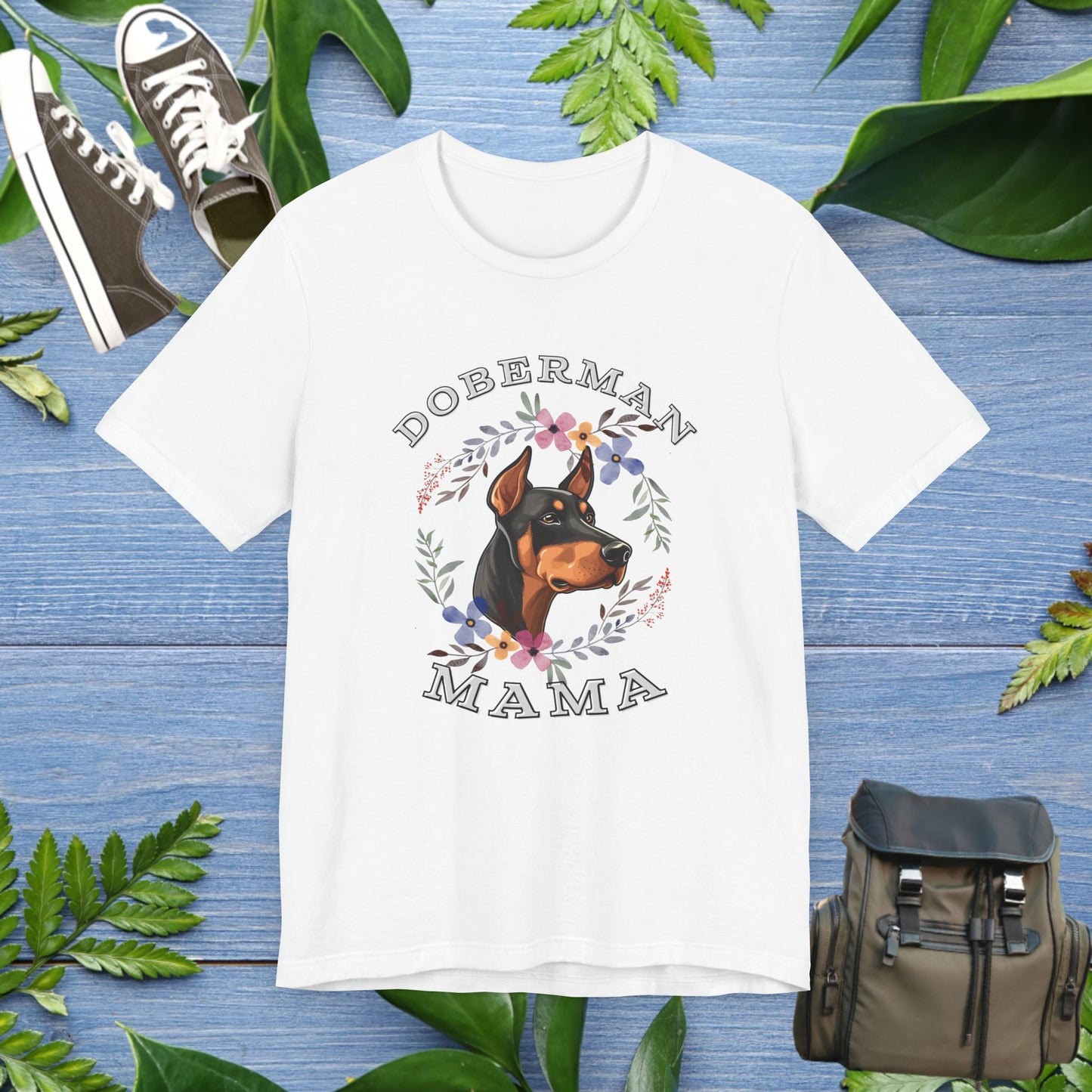 Doberman Mama T-Shirt - furevermama