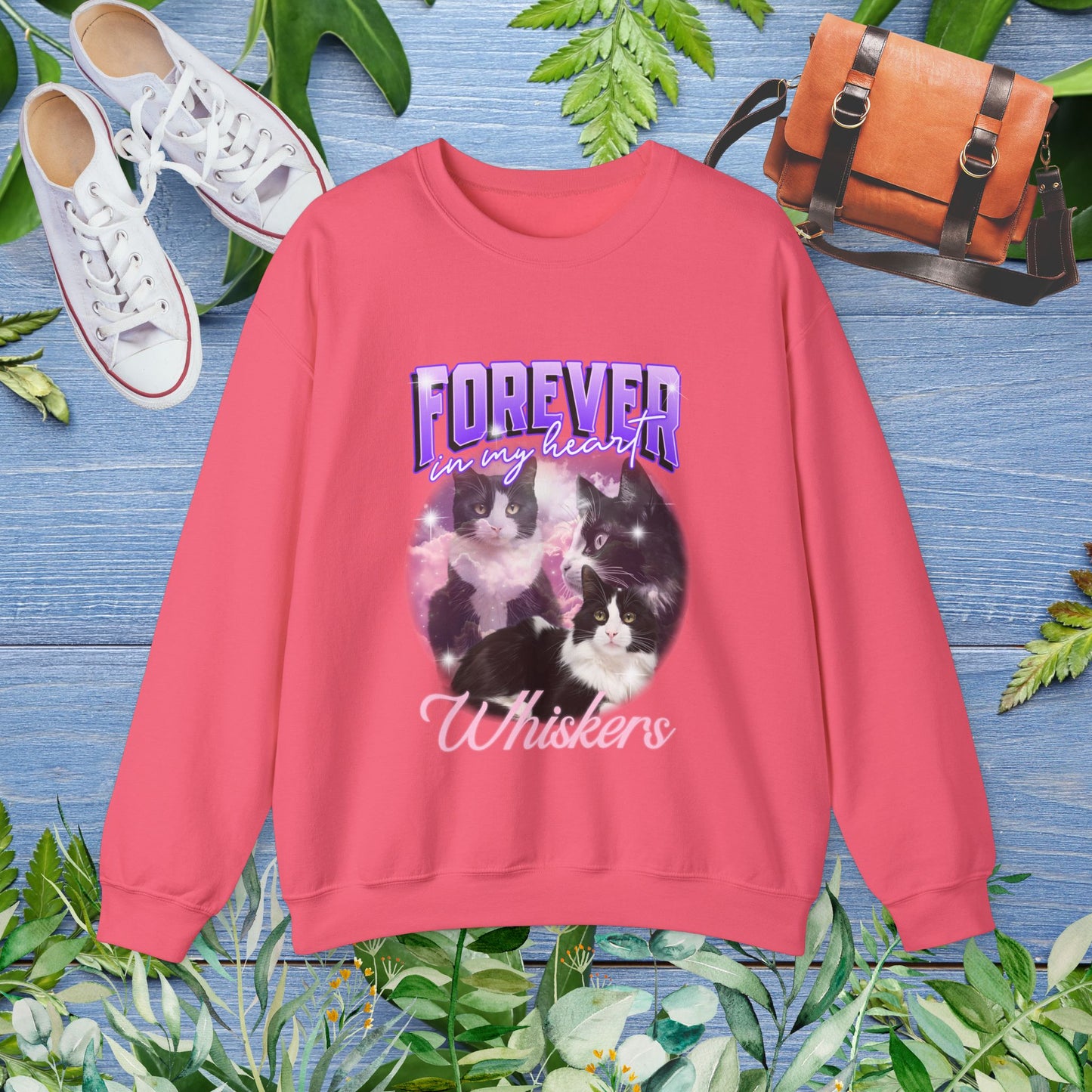 (Custom) Forever In My Heart Sweatshirt, For Human or Pet Lovers - furevermama
