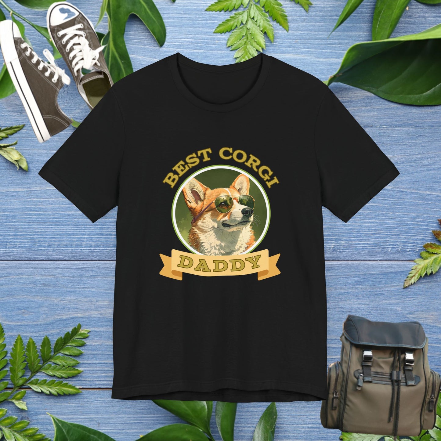 Best Corgi Daddy T-Shirt - furevermama