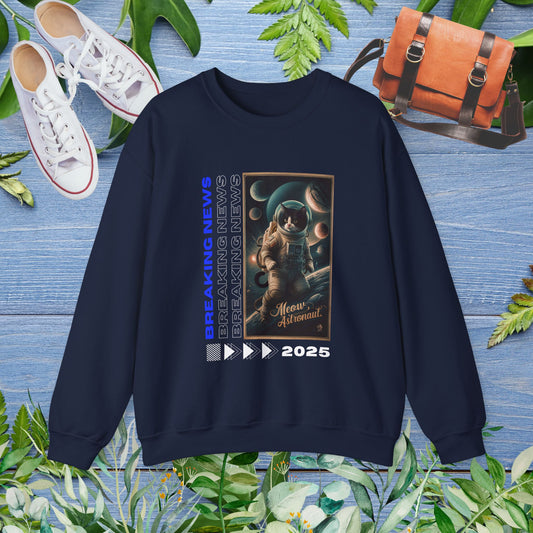 Astronaut Breaking News Unisex Sweatshirt - furevermama