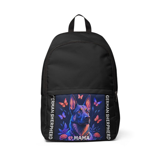 Backpack - German Shepherd Loves MaMa Design - furevermama