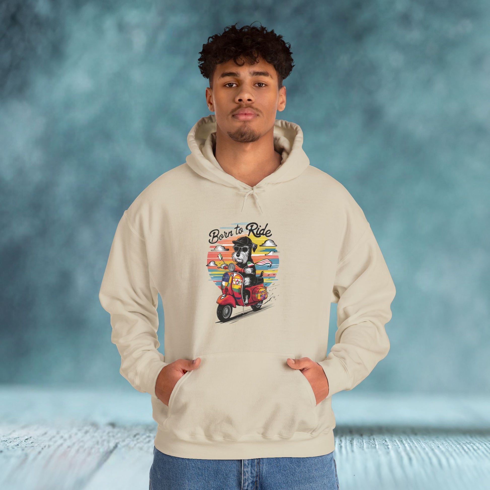 Born To Ride Dog Lover Hoodie - furevermama