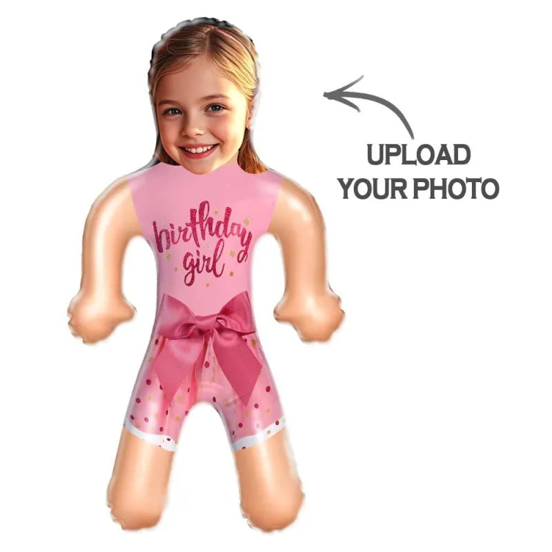 Custom Face Little Birthday Girl Blow Up Dolls - furevermama