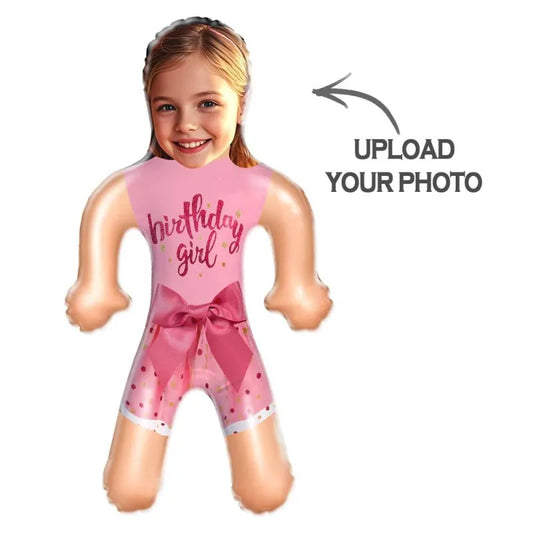 Custom Face Little Birthday Girl Blow Up Dolls - furevermama