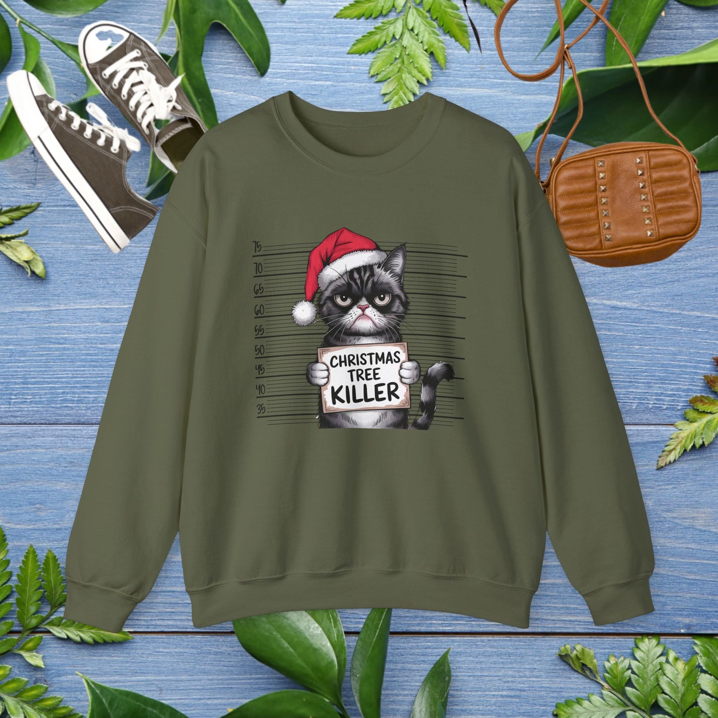 Christmas Tree Killer Unisex Sweatshirt - furevermama