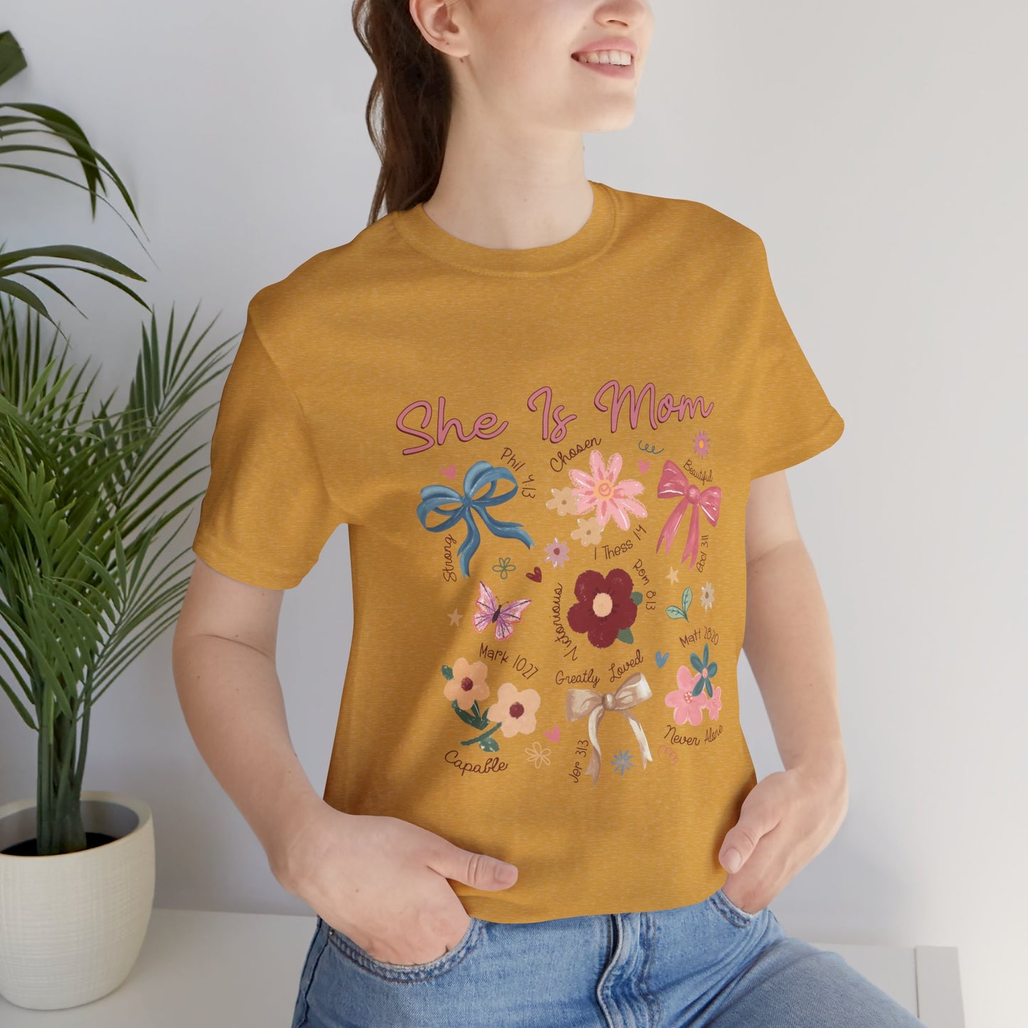 Mom T-Shirt - She is Mom Design